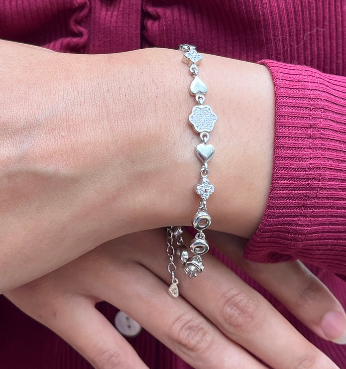 Celestial Silver Bracelet (FREE SIZE)