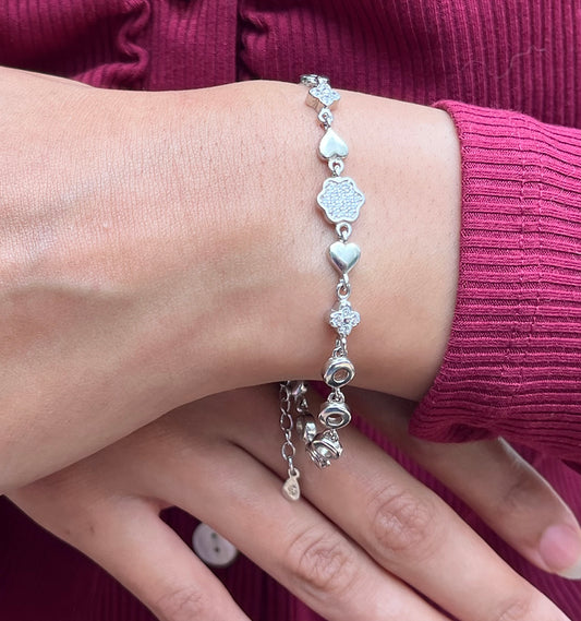 Celestial Silver Bracelet (FREE SIZE)