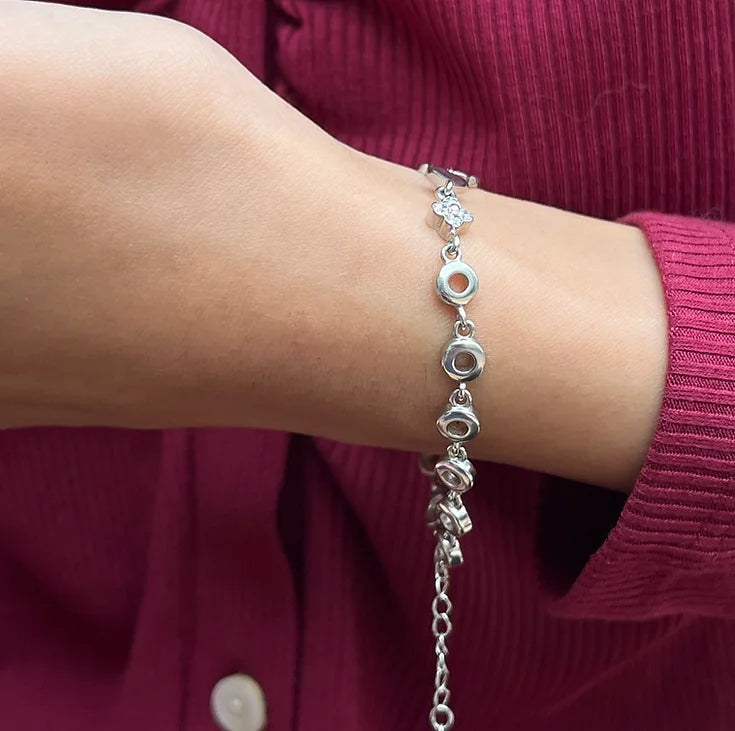 Celestial Silver Bracelet (FREE SIZE)