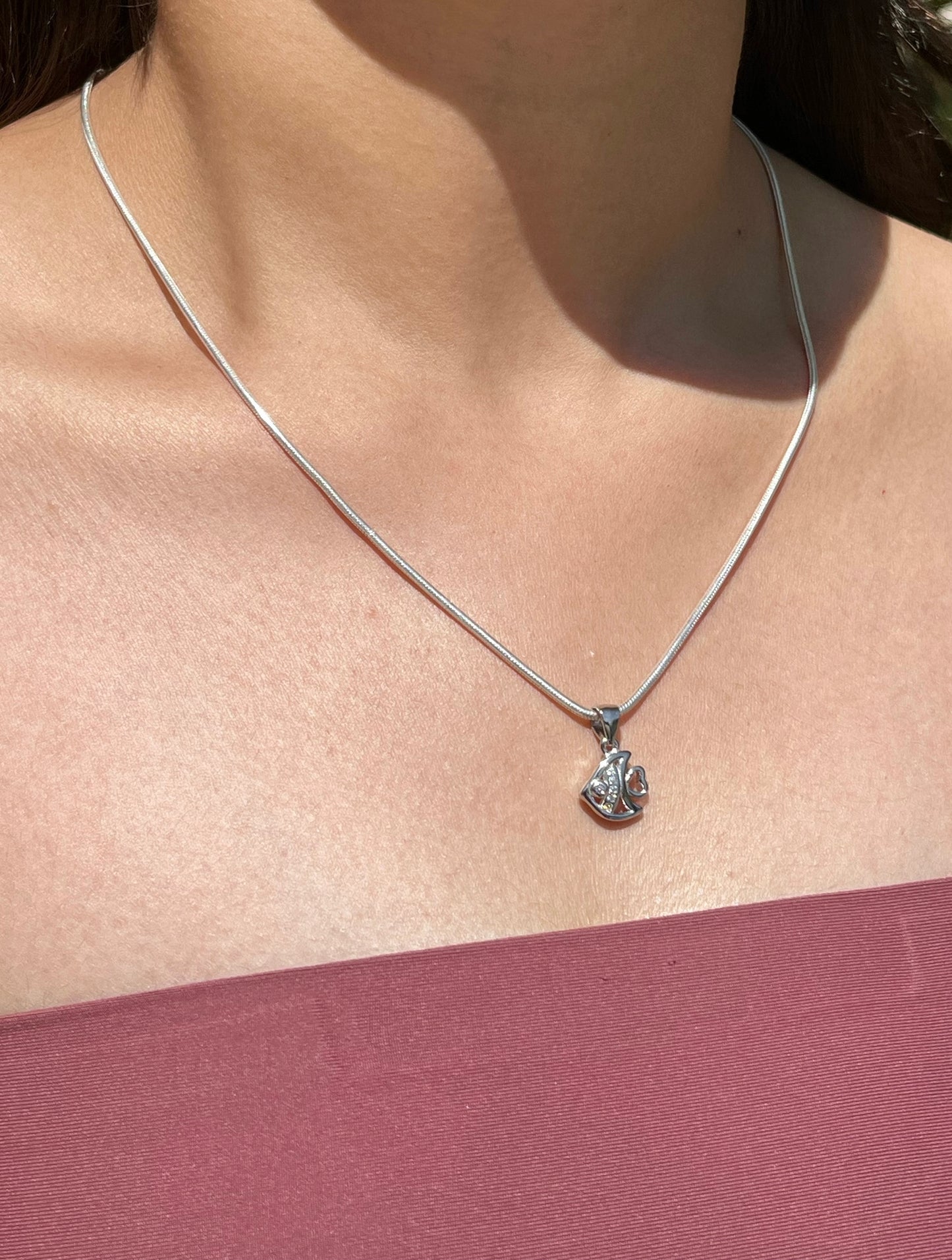 Spawning Silver Necklace