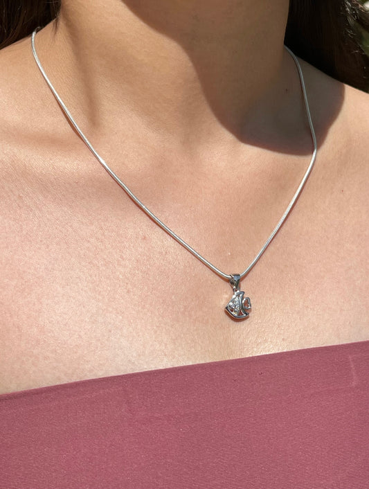 Spawning Silver Necklace