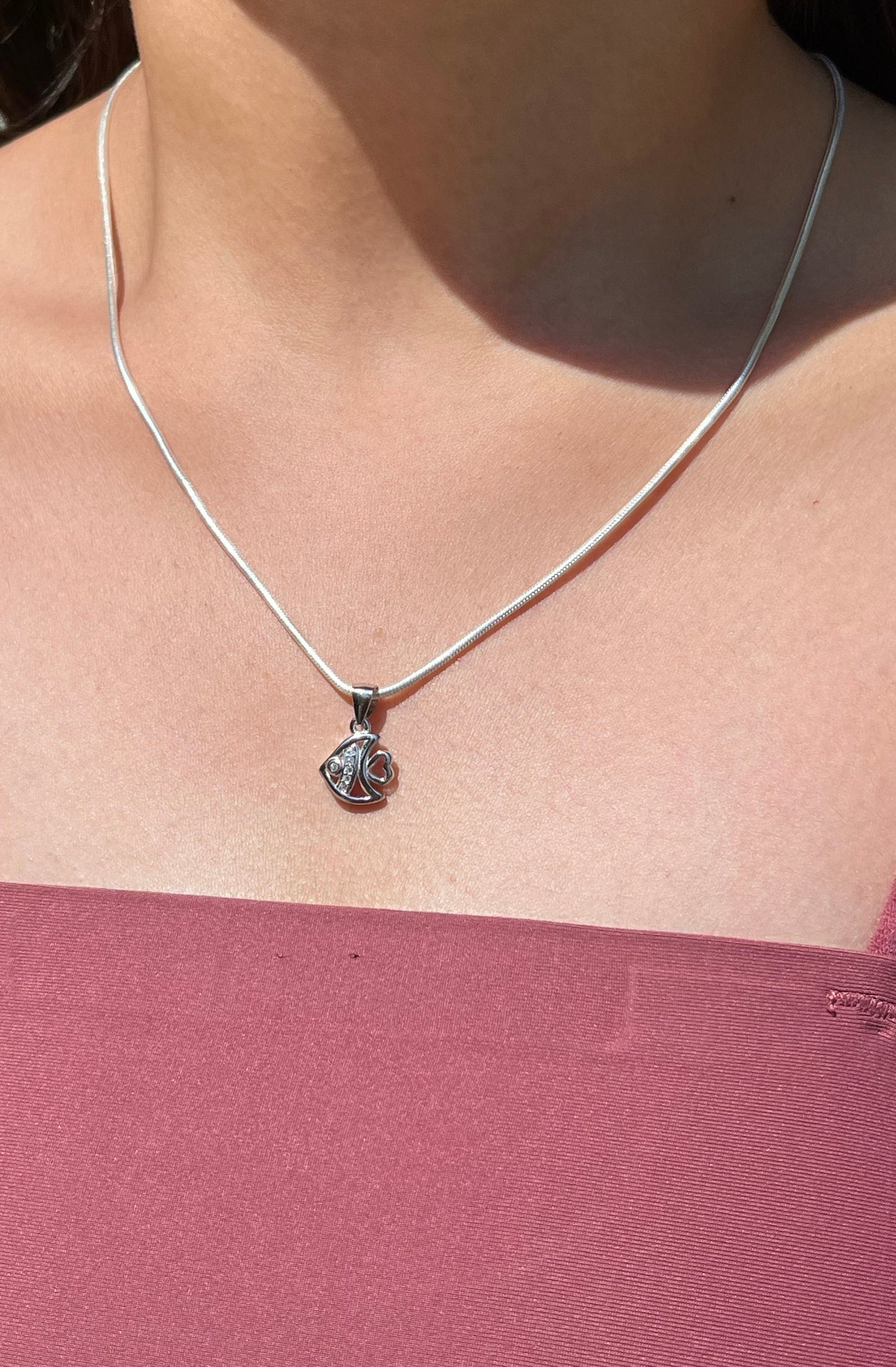 Spawning Silver Necklace