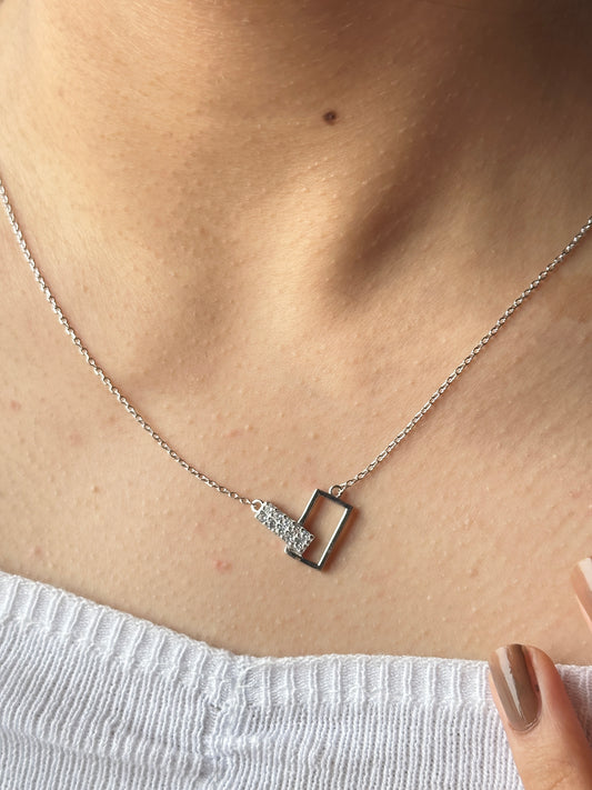 Modern Sleek 925 Silver Chain