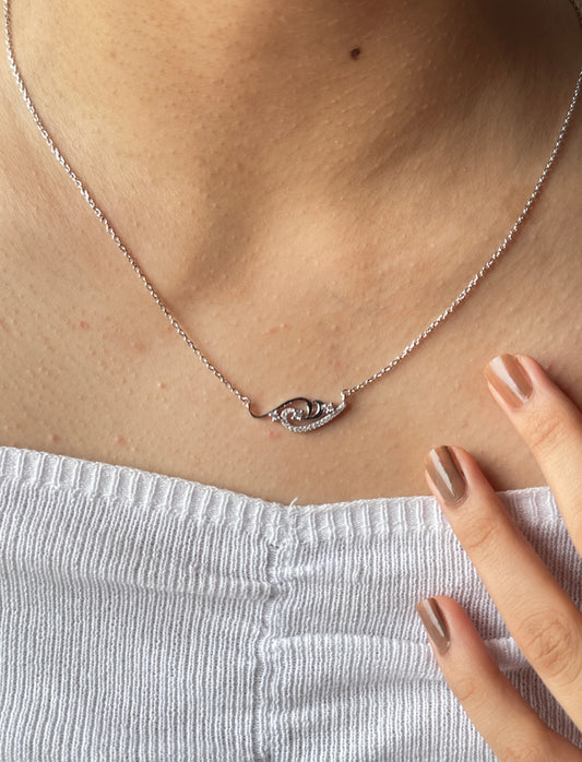 Halo Curve 925 Silver Chain