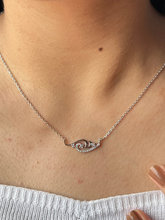 Halo Curve 925 Silver Chain