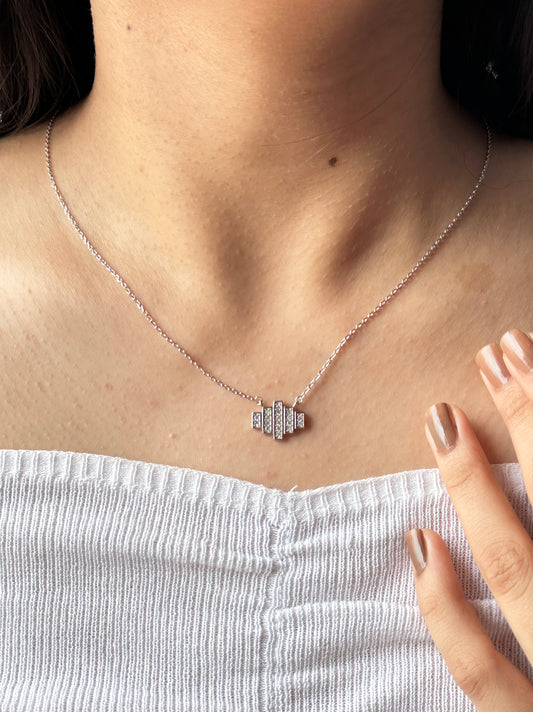 GeoGlow 925 Silver Chain