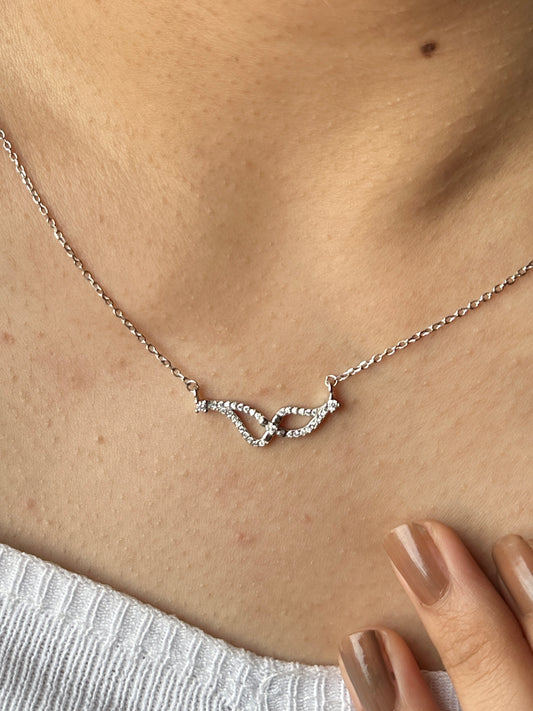 Infinity Knot 925 Silver Chain