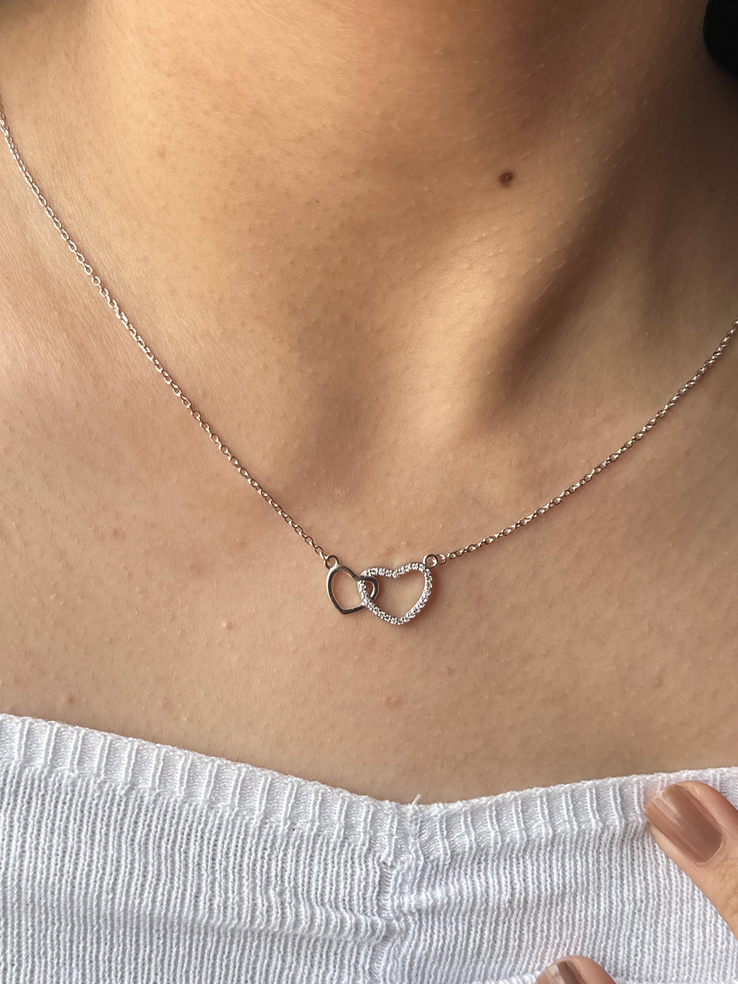 Heartline Glow 925 Silver Chain