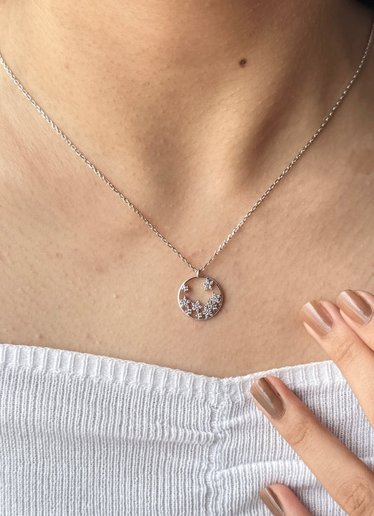 Moonlit Gleam 925 Silver Chain