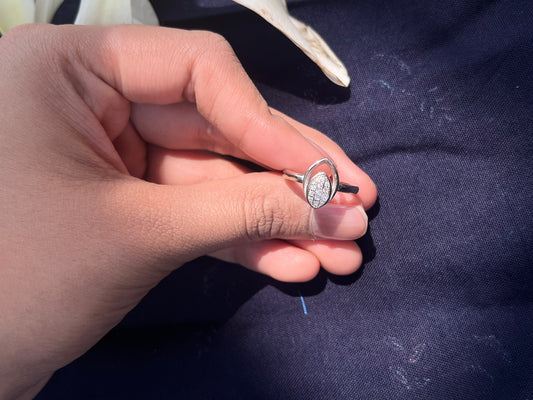 Sterling Whisper Silver Ring