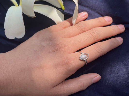 Sterling Whisper Silver Ring