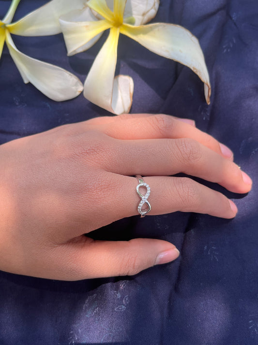 Infinite Radiance Silver Ring