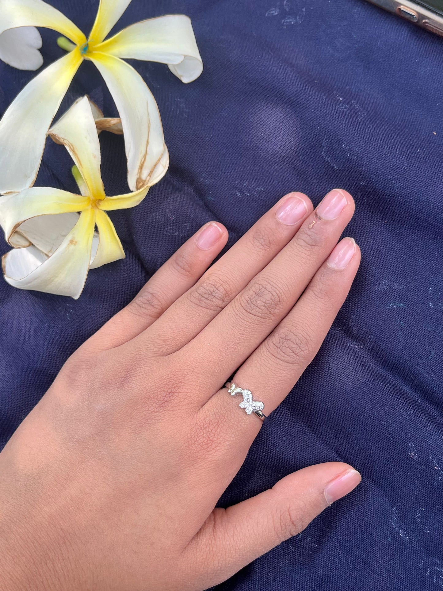 Eternal Flutter Silver Ring