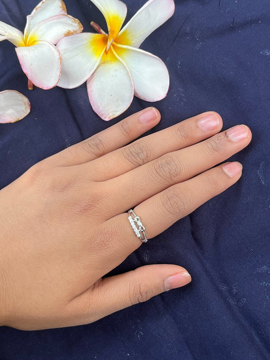 Starlight Silver Ring