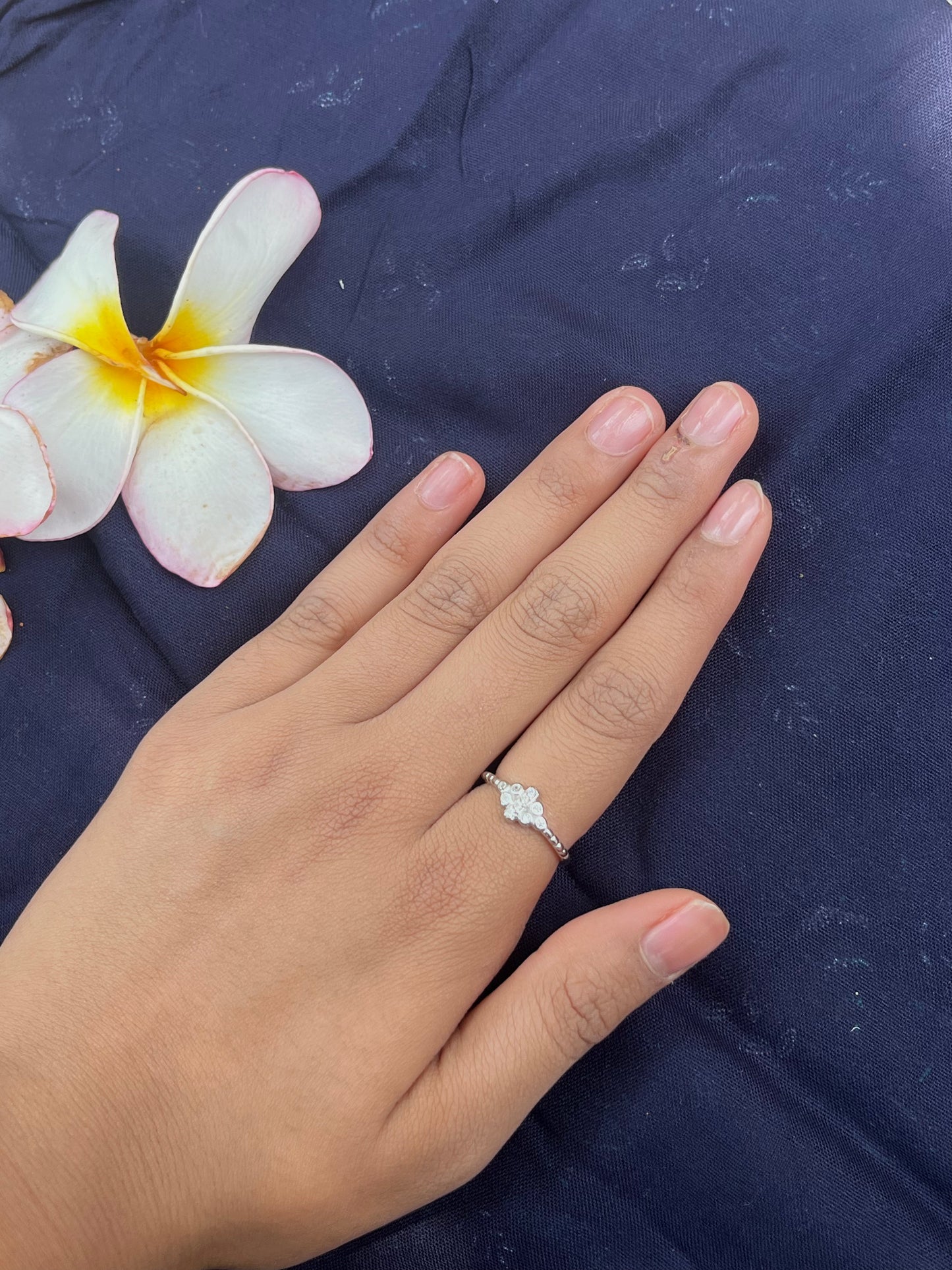 Silver Radiance Ring