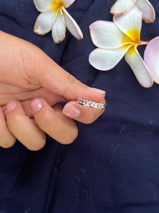 Eternal Radiance Silver Ring