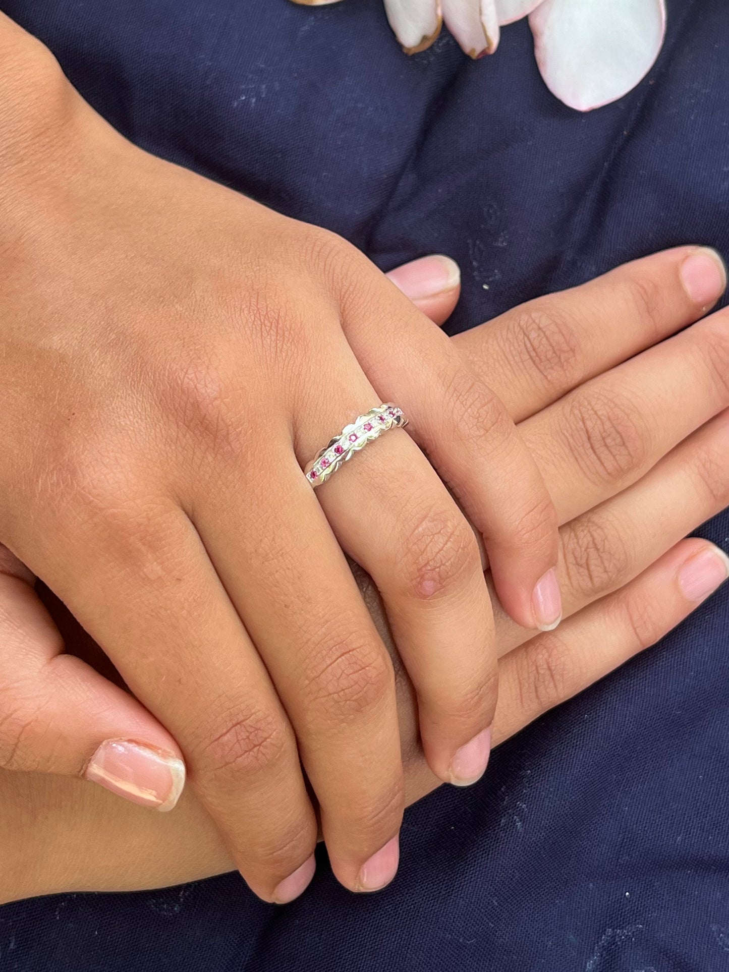 Eternal Radiance Silver Ring