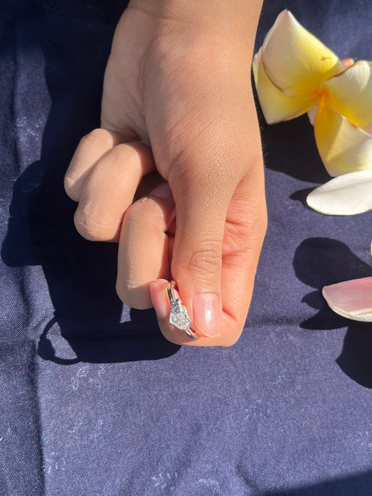 Forever Yours Silver Ring