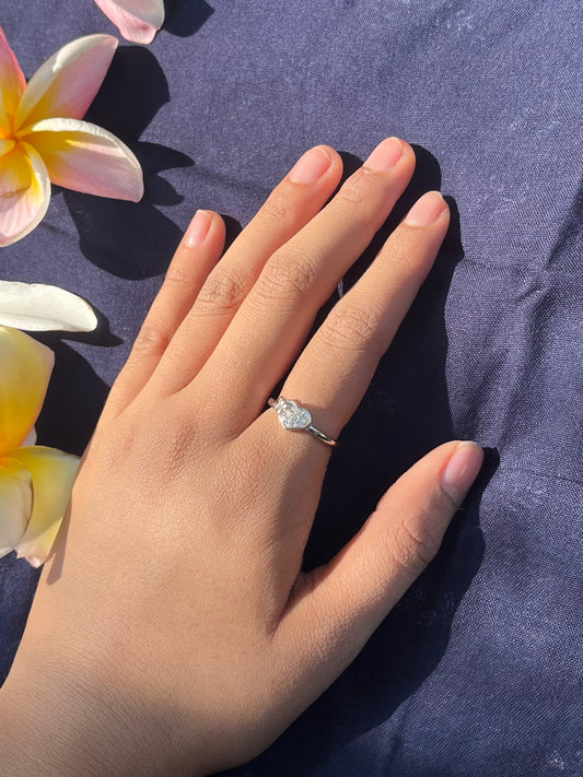 Forever Yours Silver Ring
