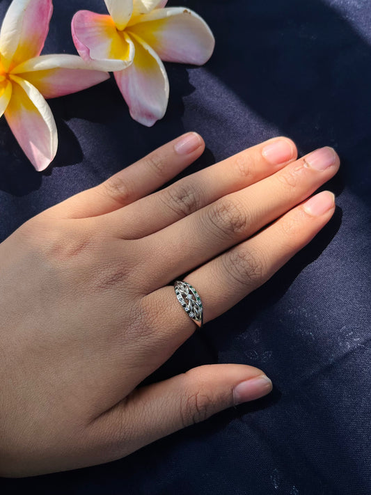 Silver Whisper Ring