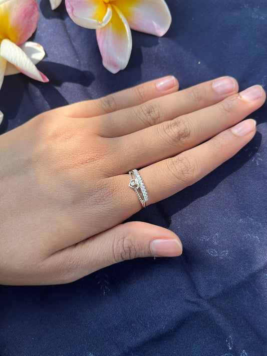 Enduring Silver Ring