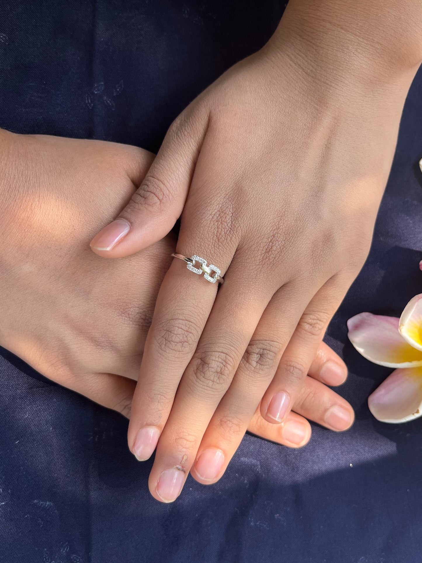 Sleek Silver Ring