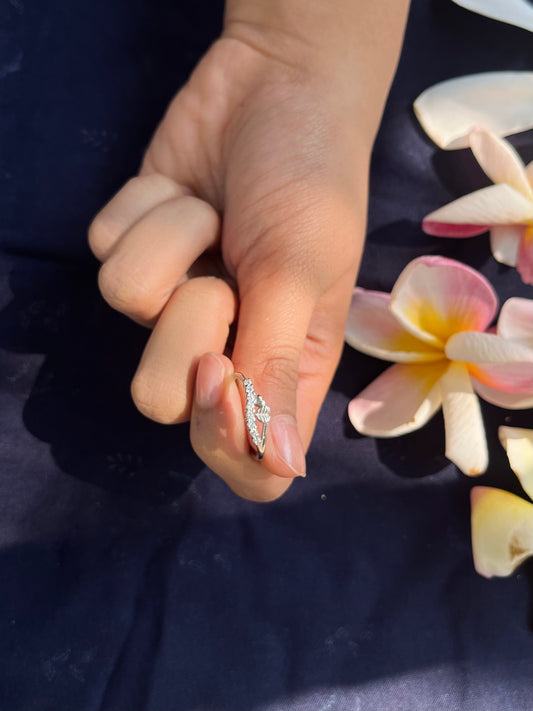 Sculpted Silver Ring
