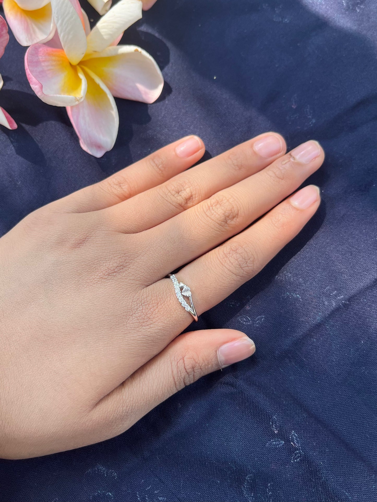 Sculpted Silver Ring