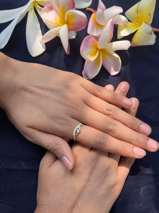 Sculpted Silver Ring