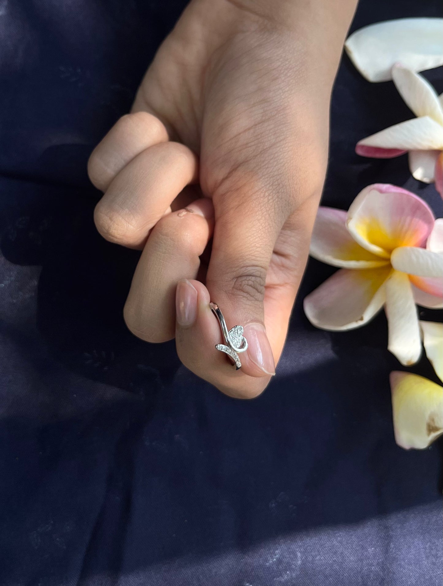 Classic Heart Silver Ring