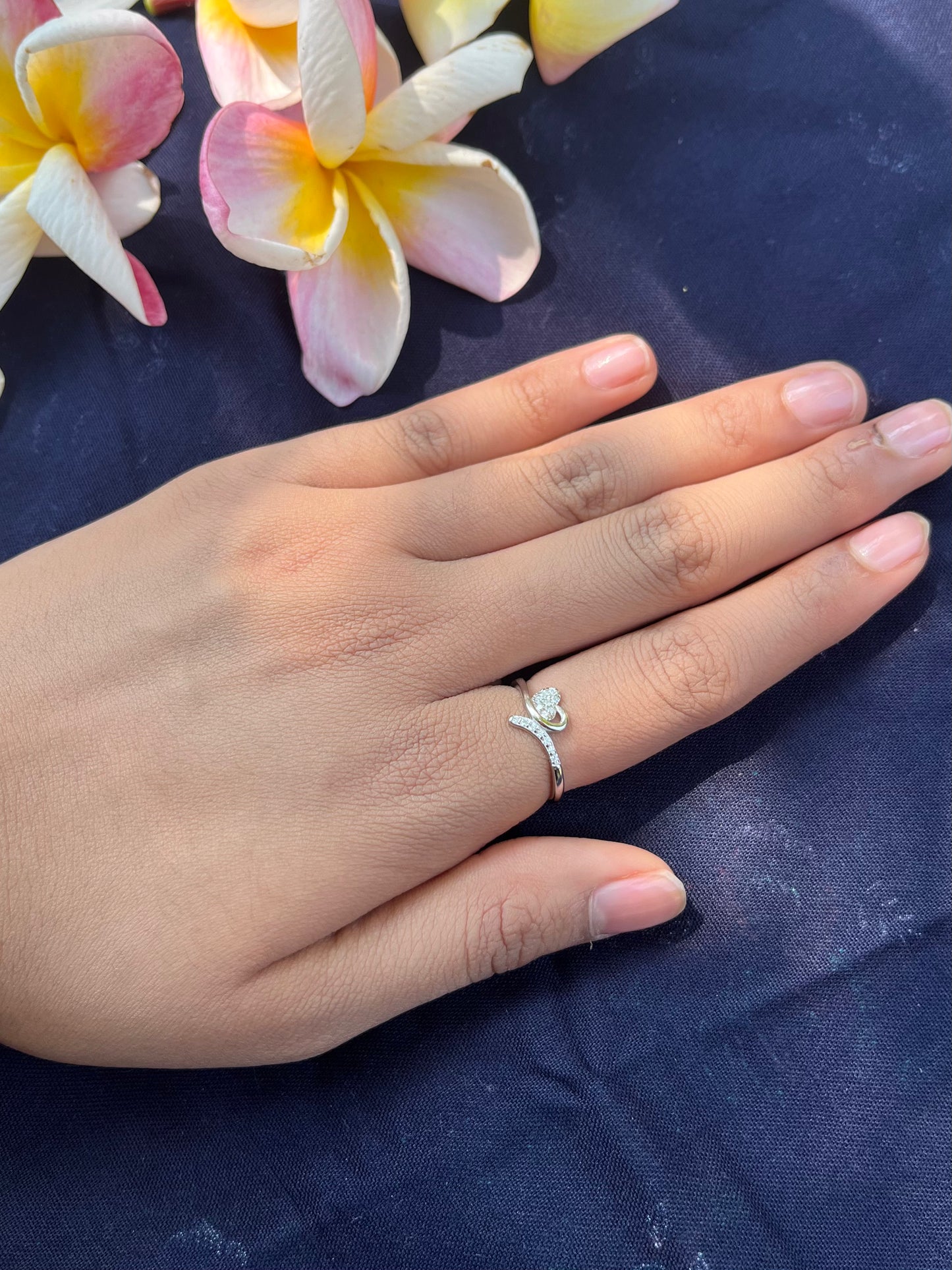 Classic Heart Silver Ring