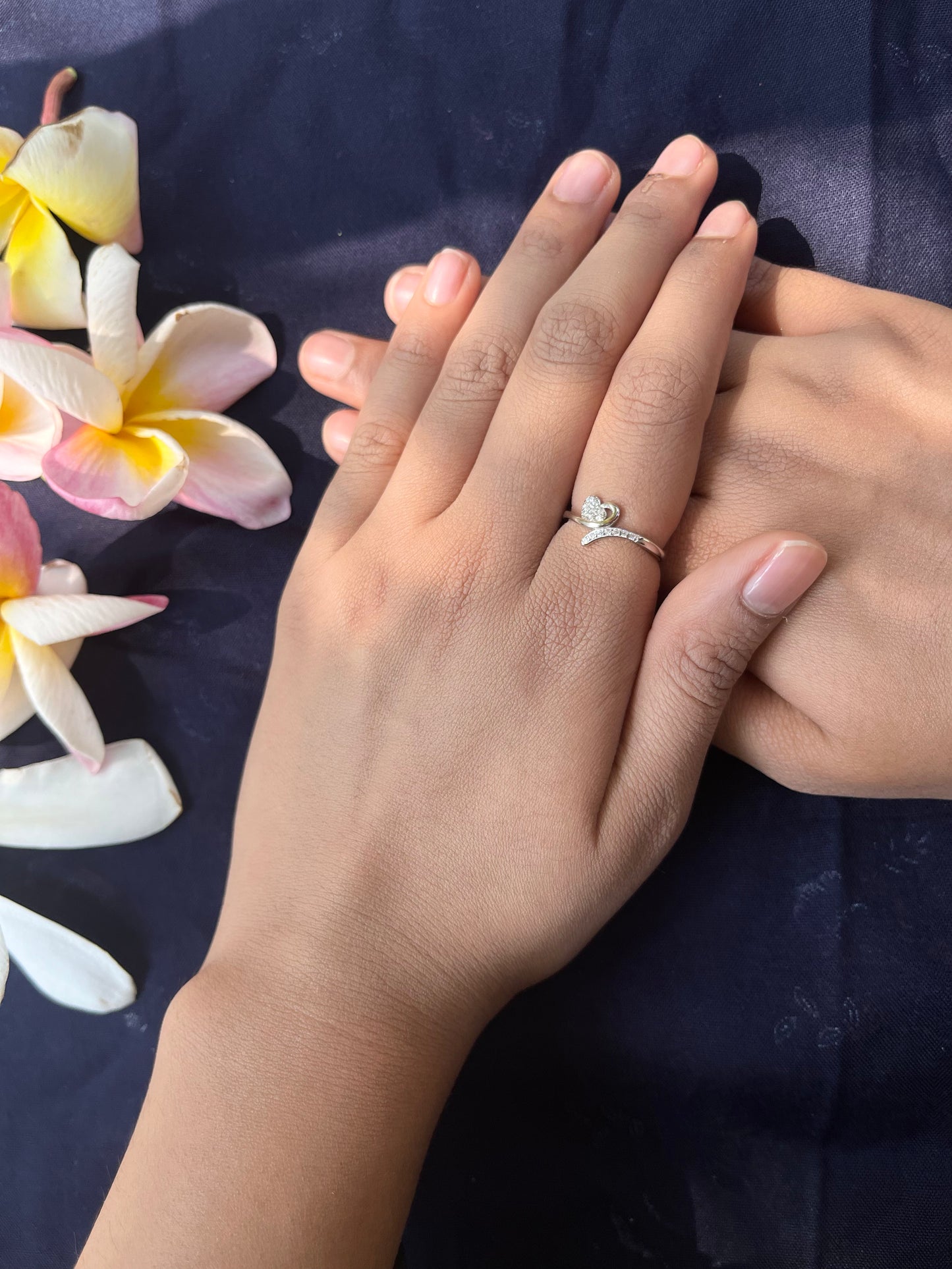 Classic Heart Silver Ring