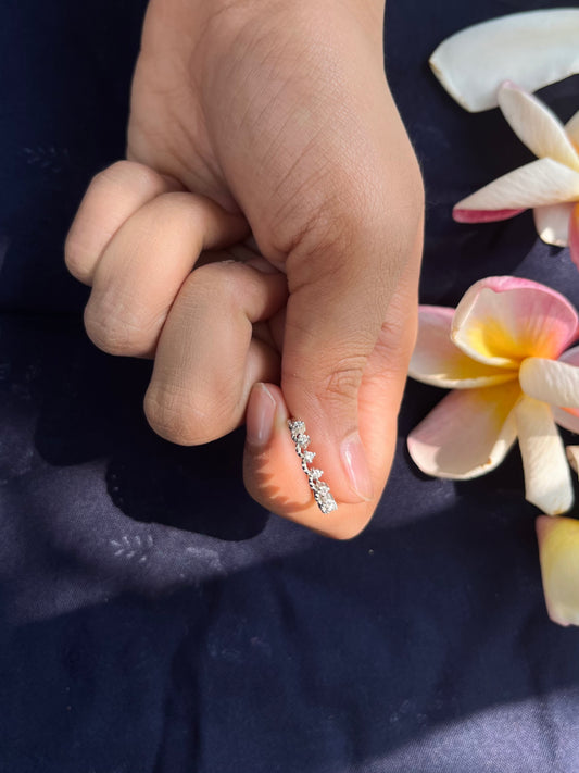 Silver Serenity Ring