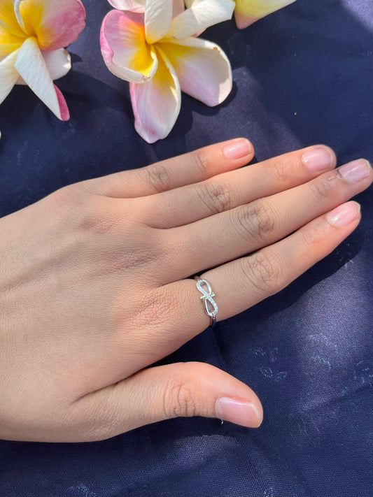 Sterling Infinity Silver Ring