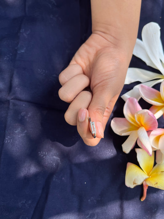 The Lustrous Silver Ring
