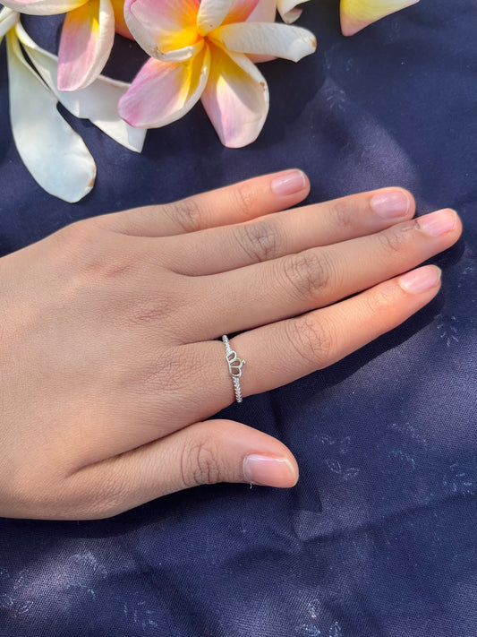Crown Sterling Silver Ring