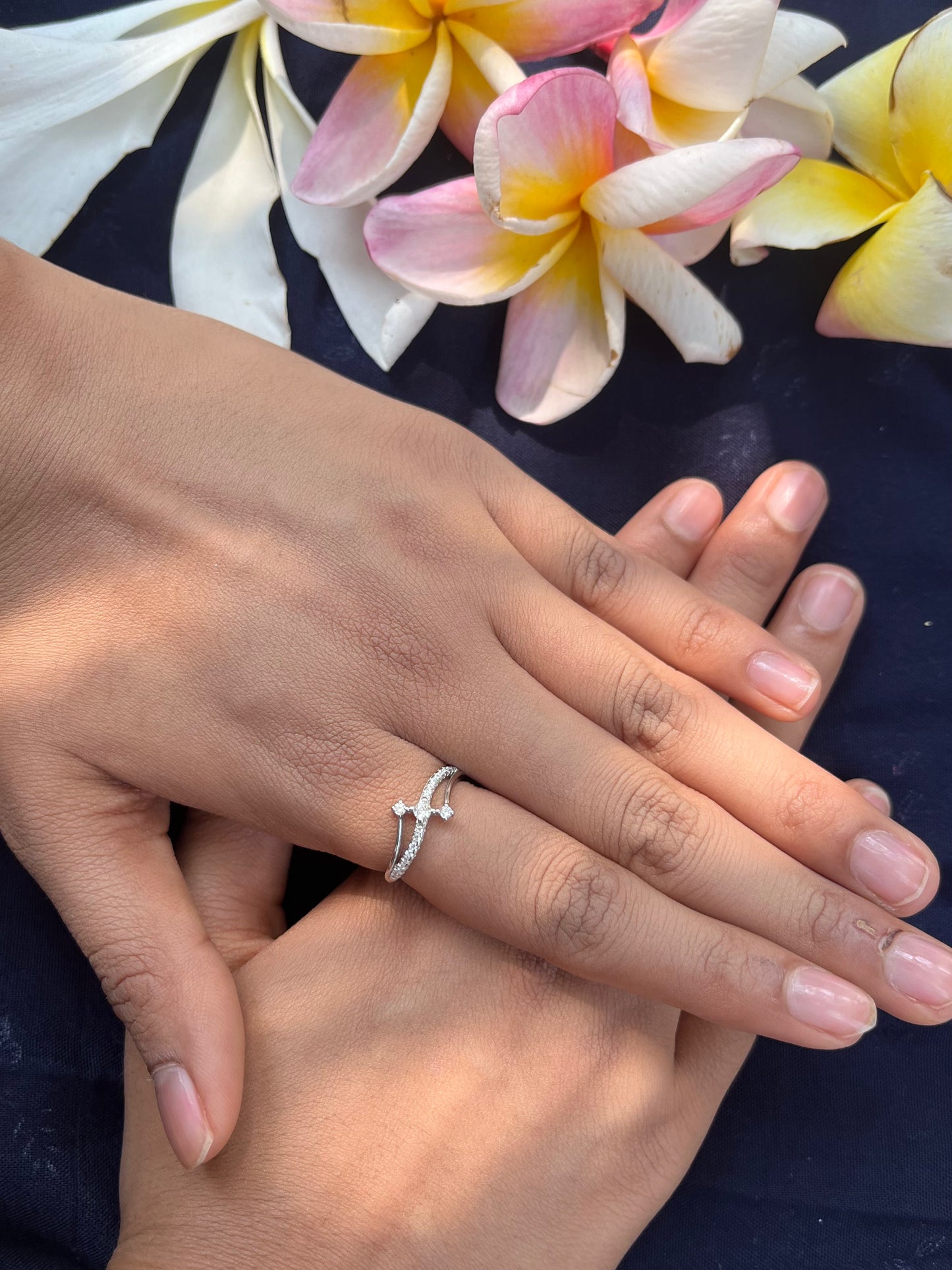 Silver Serenity Ring