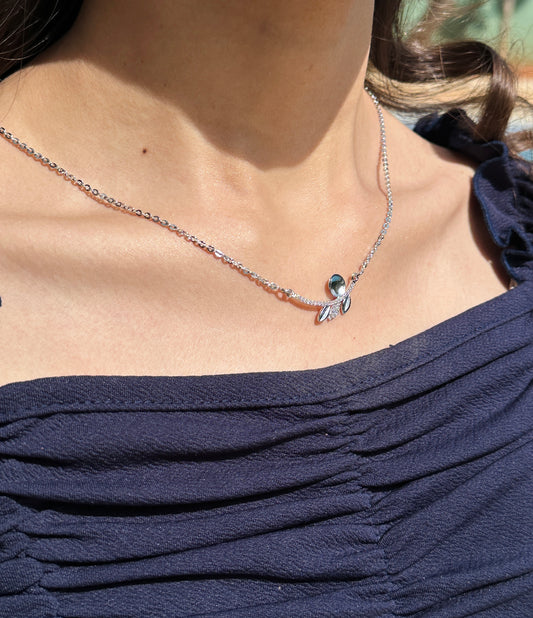 Solstice Silver Necklace