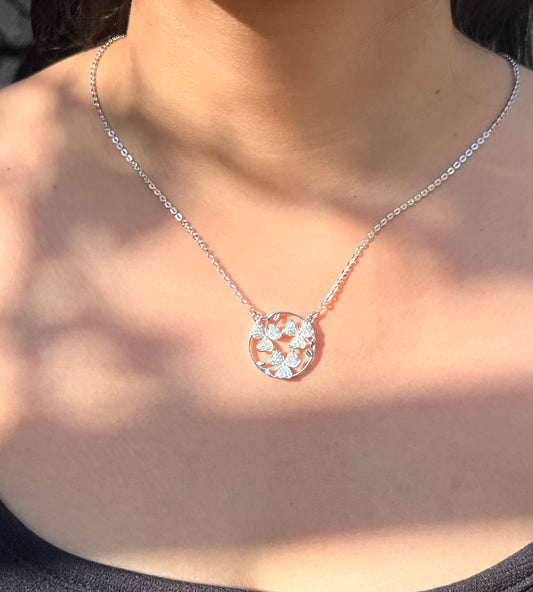 Eternal Shine Silver Necklace