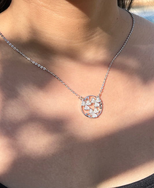 Eternal Shine Silver Necklace