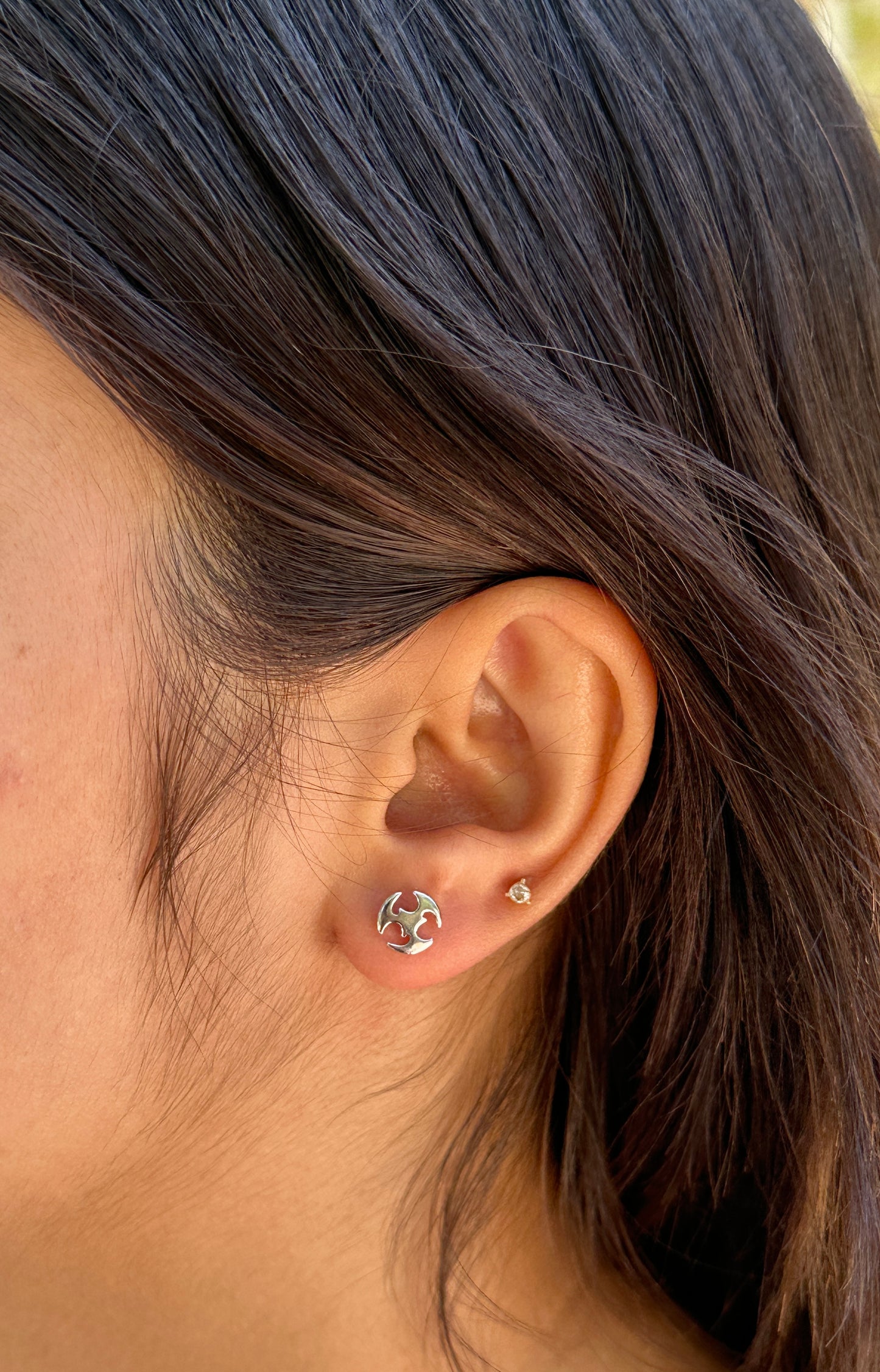 Elegant Silver Swirl Earrings