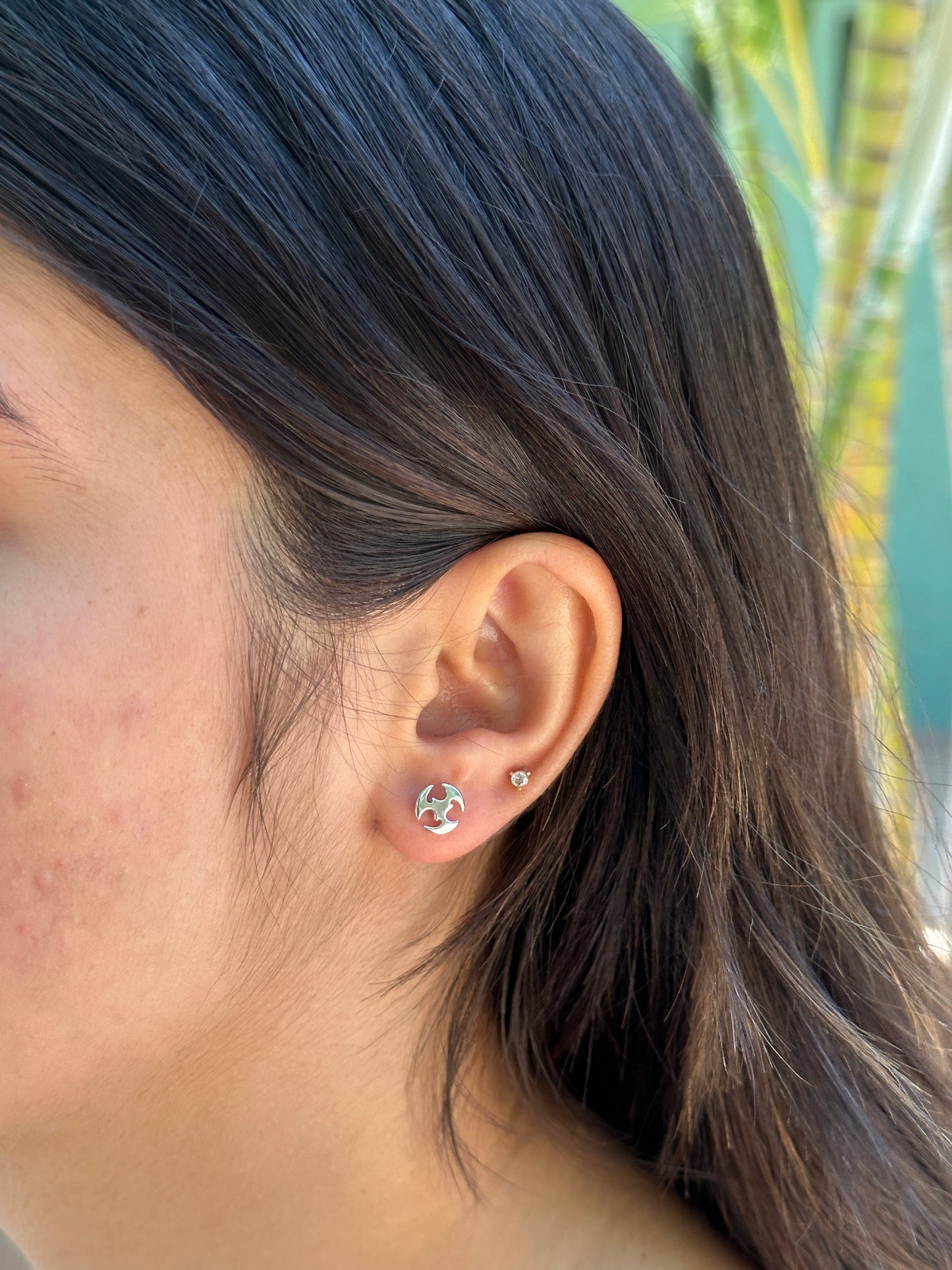 Elegant Silver Swirl Earrings