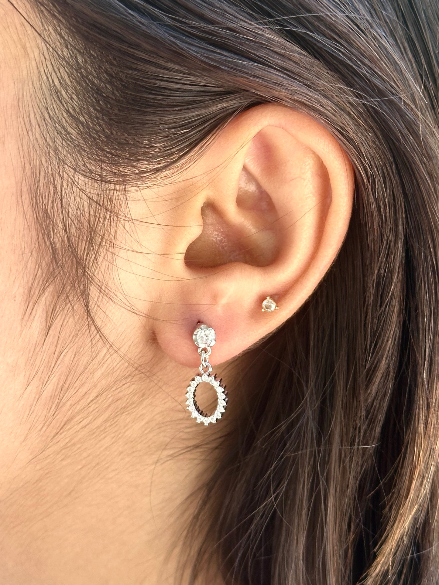 Stunning Silver Drop Earrings
