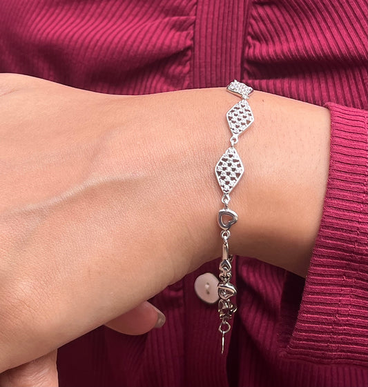 Silver Serenity Bracelet