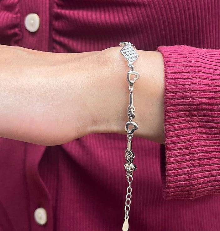 Silver Serenity Bracelet