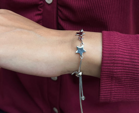 Star Silver Bracelet