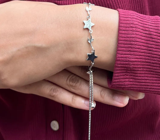 Star Silver Bracelet