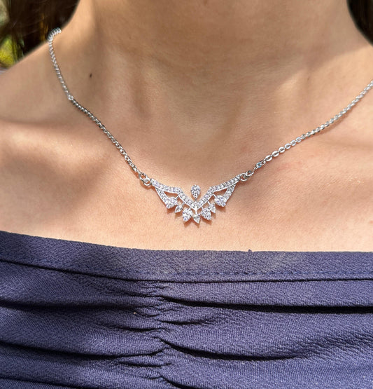 Eternal Elegance Silver Necklace