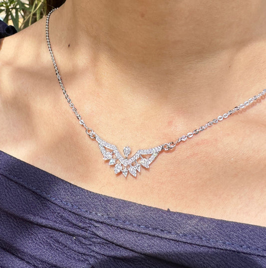 Eternal Elegance Silver Necklace