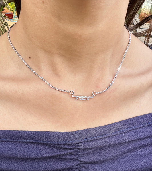 Antique Allure Silver Necklace